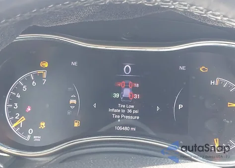 2015 Jeep Grand Cherokee Limited из США, поврежденный, VIN 1C4RJEBGXFC848583